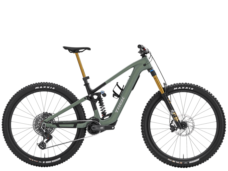Ciclism - Bicicleta electrica Trek FUEL+ LX 9.9 X0 AXS EU Lichen Green/Keswick Green Splatter M