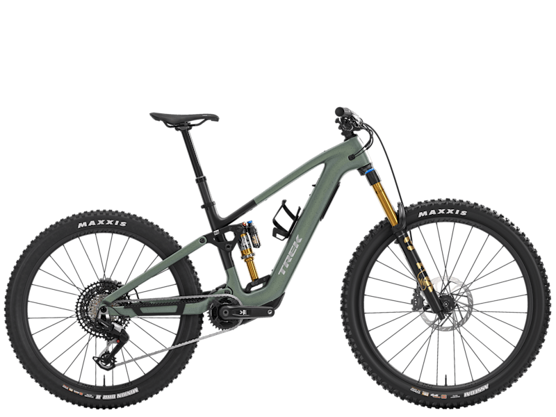 Ciclism - Bicicleta electrica Trek FUEL+ MX 9.8 EA90 EU Lichen Green/Keswick Green Splatter M