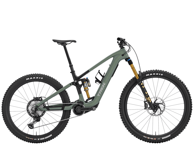 Ciclism - Bicicleta electrica Trek FUEL+ MX 9.8 XT EU Lichen Green/Keswick Green Splatter L
