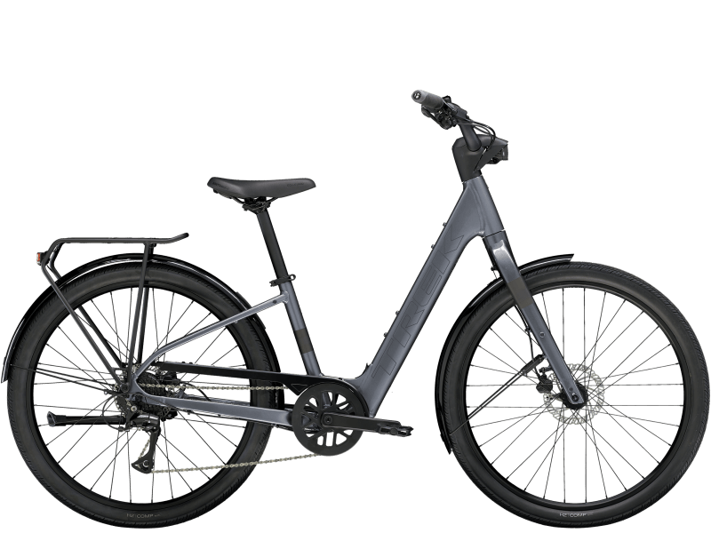 Ciclism - Bicicleta electrica Trek Verve+ 1 LS LT Galactic Grey S