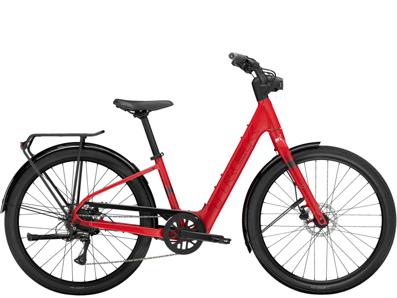 Ciclism - Bicicleta electrica Trek Verve+ 1 LS LT Viper Red S