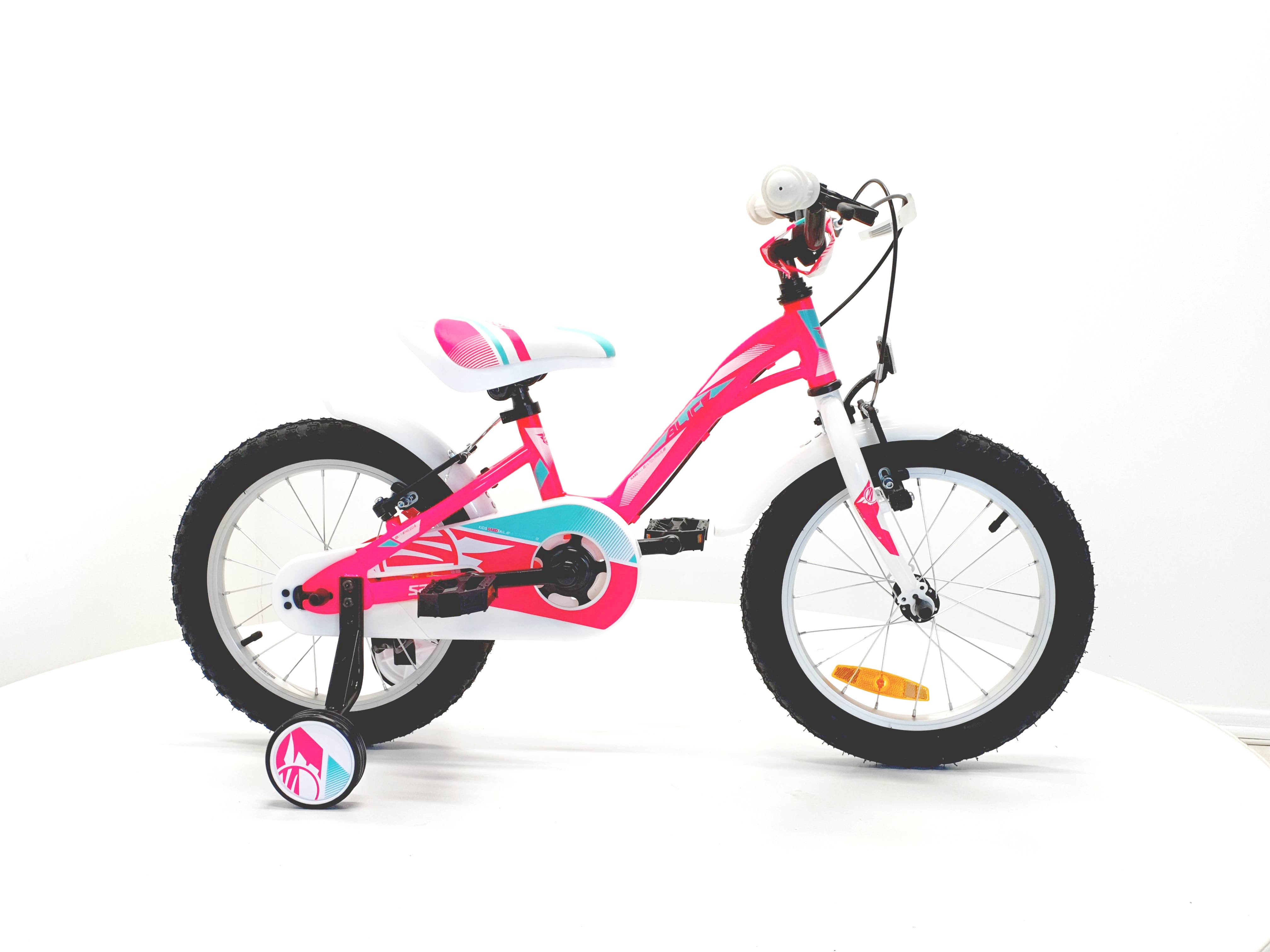 Bicicleta copii Sprint Alice, 16 inch, 1 viteza, Roz Lucios [1]