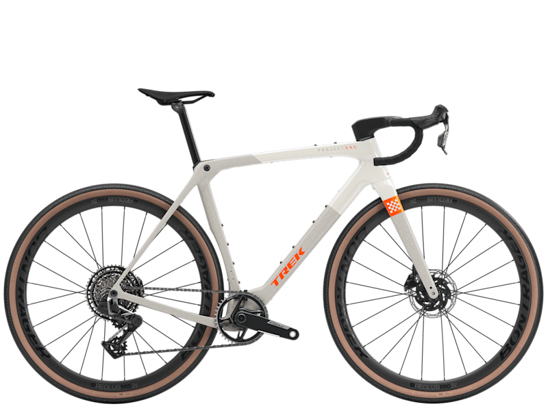 Biciclete Cursiere, Cyclocross si Gravel - Bicicleta Trek Checkmate SLR 7 AXS Era White/Buff Beige L