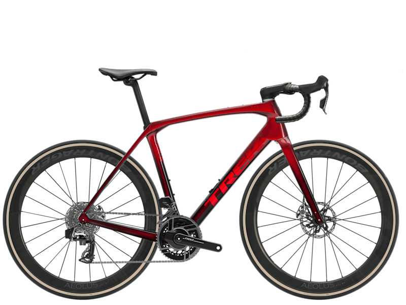 Biciclete Cursiere, Cyclocross si Gravel - Bicicleta Trek Domane SLR 9 AXS Metallic Red Smoke to Red Carbon Smoke 56 cm