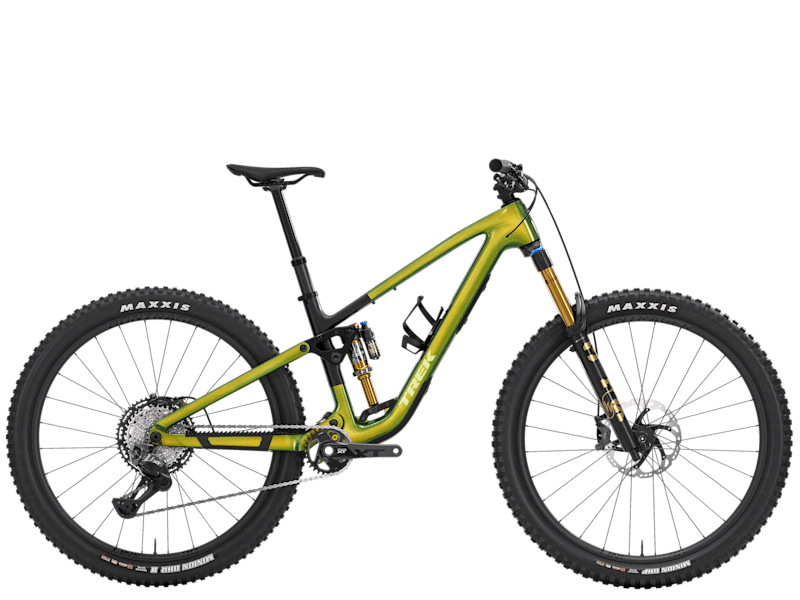 Ciclism - Bicicleta Trek Fuel EX 9.8 XT DI2 Gloss Chameleon Green /Matte Black S