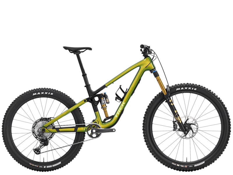 Biciclete mountain bike (MTB) - Bicicleta Trek Fuel MX 9.8 XT Gloss Chameleon Green /Matte Black S