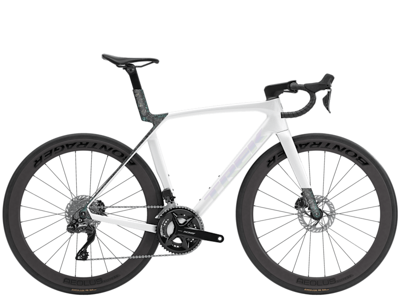 Biciclete Cursiere, Cyclocross si Gravel - Bicicleta Trek Madone SL 6 Gloss Crystal White/Matte Deep Smoke L
