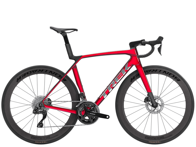 Biciclete Cursiere, Cyclocross si Gravel - Bicicleta Trek Madone SL 6 Gloss Fury Red/Matte Deep Smoke M