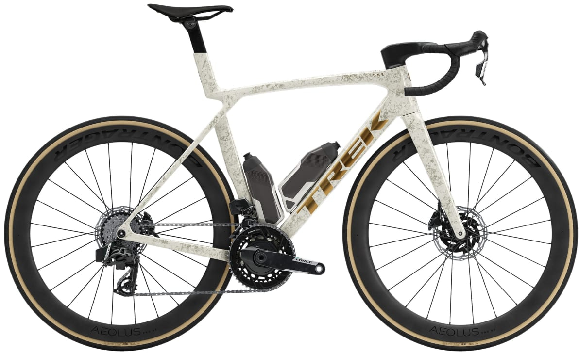 Biciclete - BICICLETA TREK MADONE SLR 7 AXS ERA WHITE/SUPERNOVA MARBLE XL