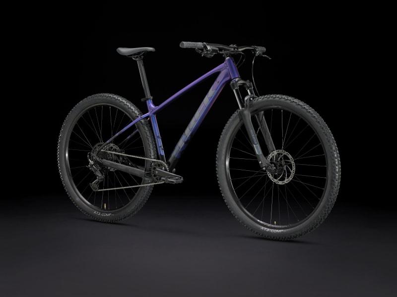 BICICLETA TREK MARLIN 5 PURPLE FLIP TO TREK BLACK FADE S 27.5 [1]