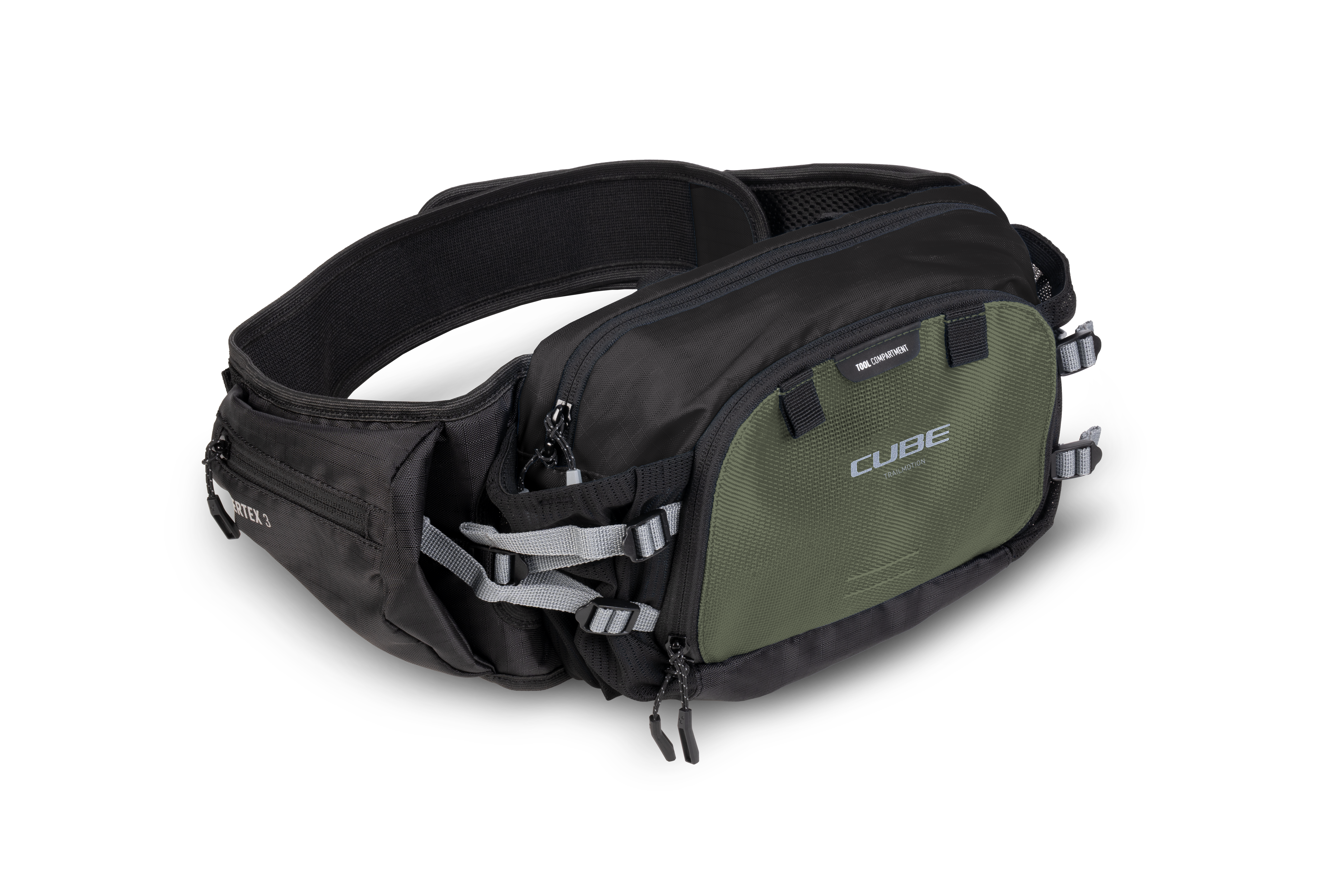 Ciclism - BORSETA DE SOLD CUBE VERTEX 3 TM Reed Green