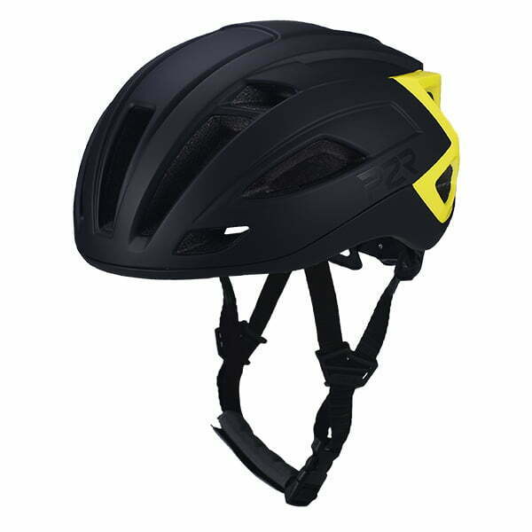 Casca Ciclism P2R RODEO - 59-61 cm, M-L, Negru-Galben [1]