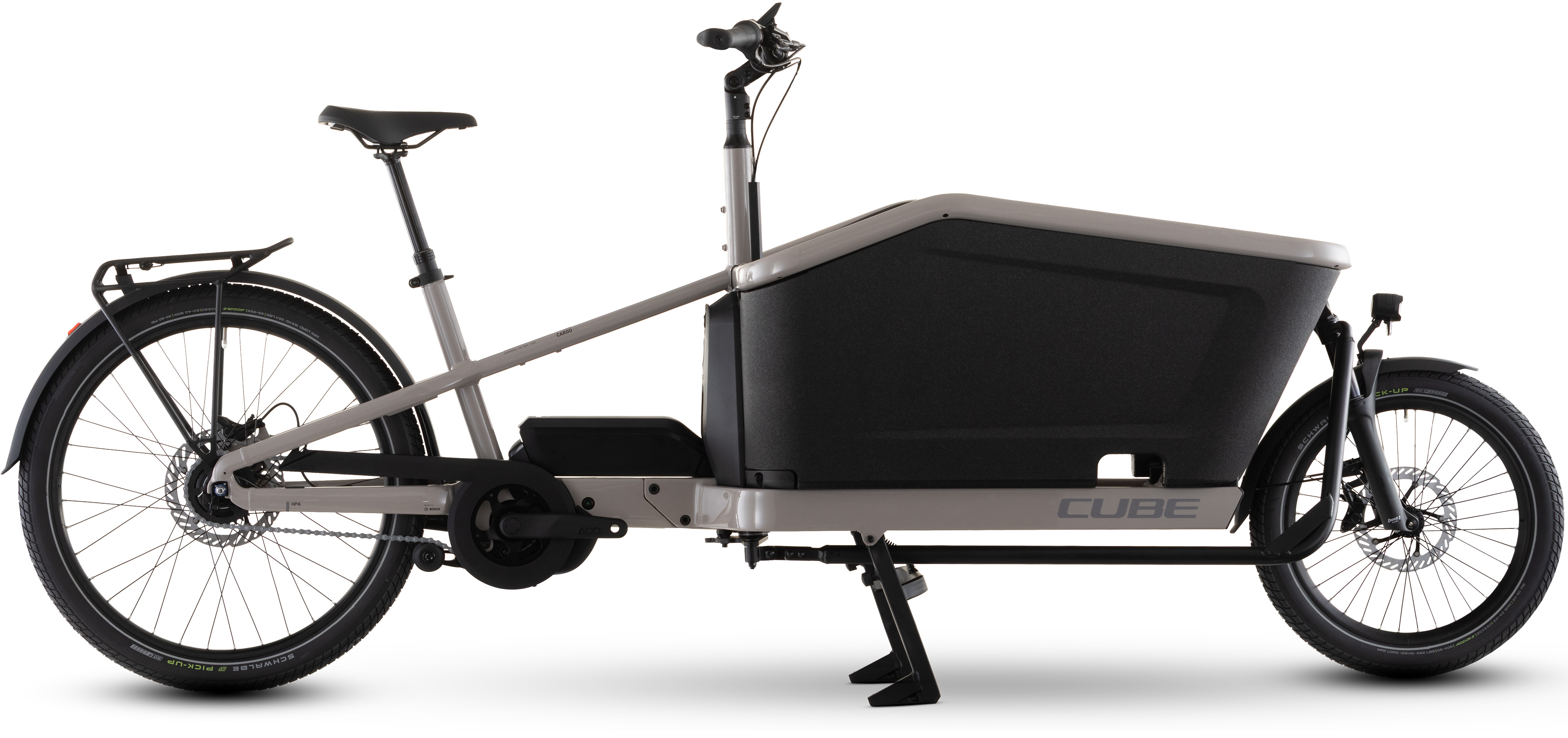 Biciclete - BICICLETA ELECTRICA CUBE CARGO HYBRID COMFORT PRO 800 OATGREY REFLEX 2026 One Size