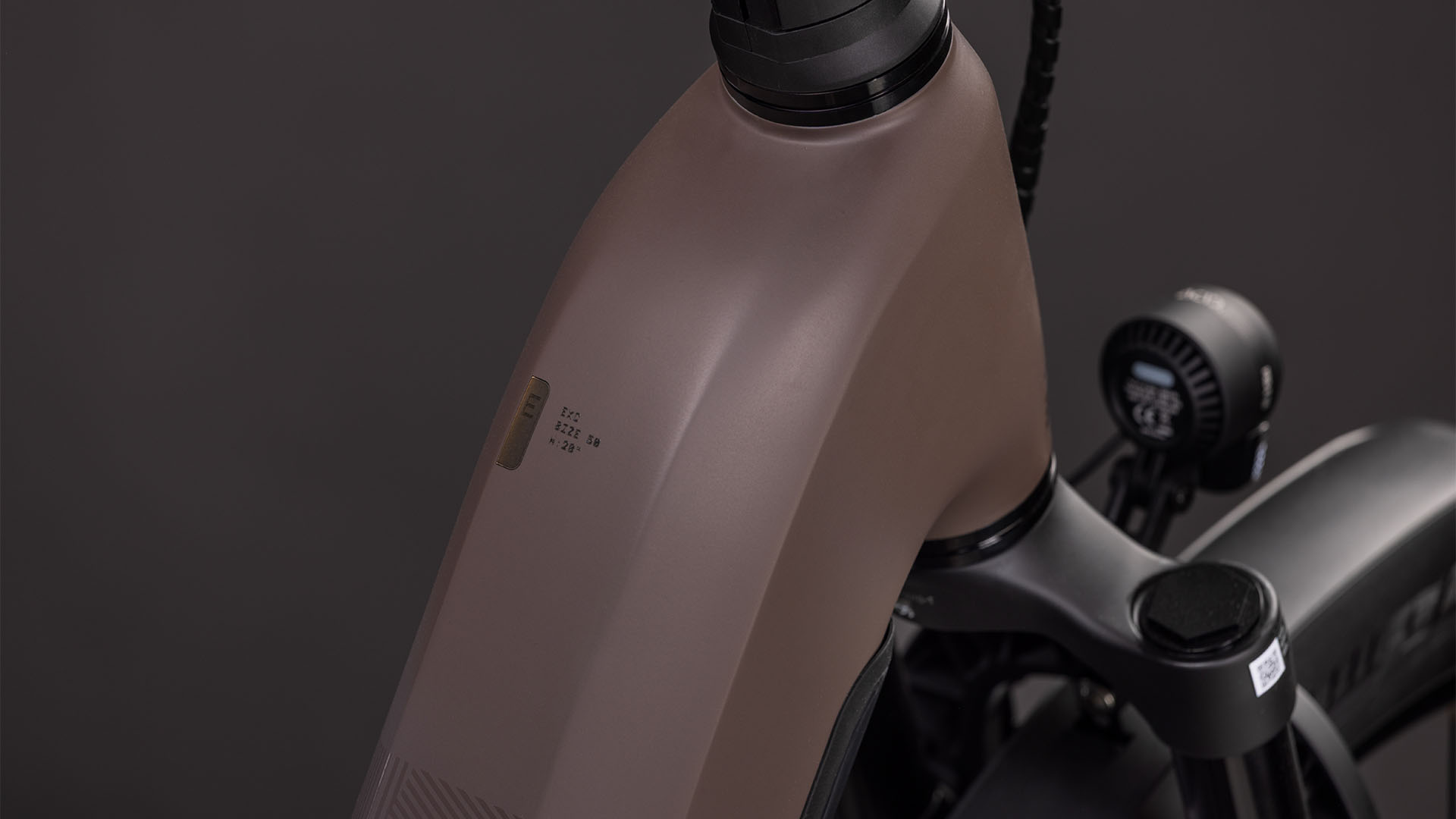 BICICLETA ELECTRICA CUBE KATHMANDU HYBRID EXC 800 EASY ENTRY CEDAR CHROME 2026 46 cm [1]