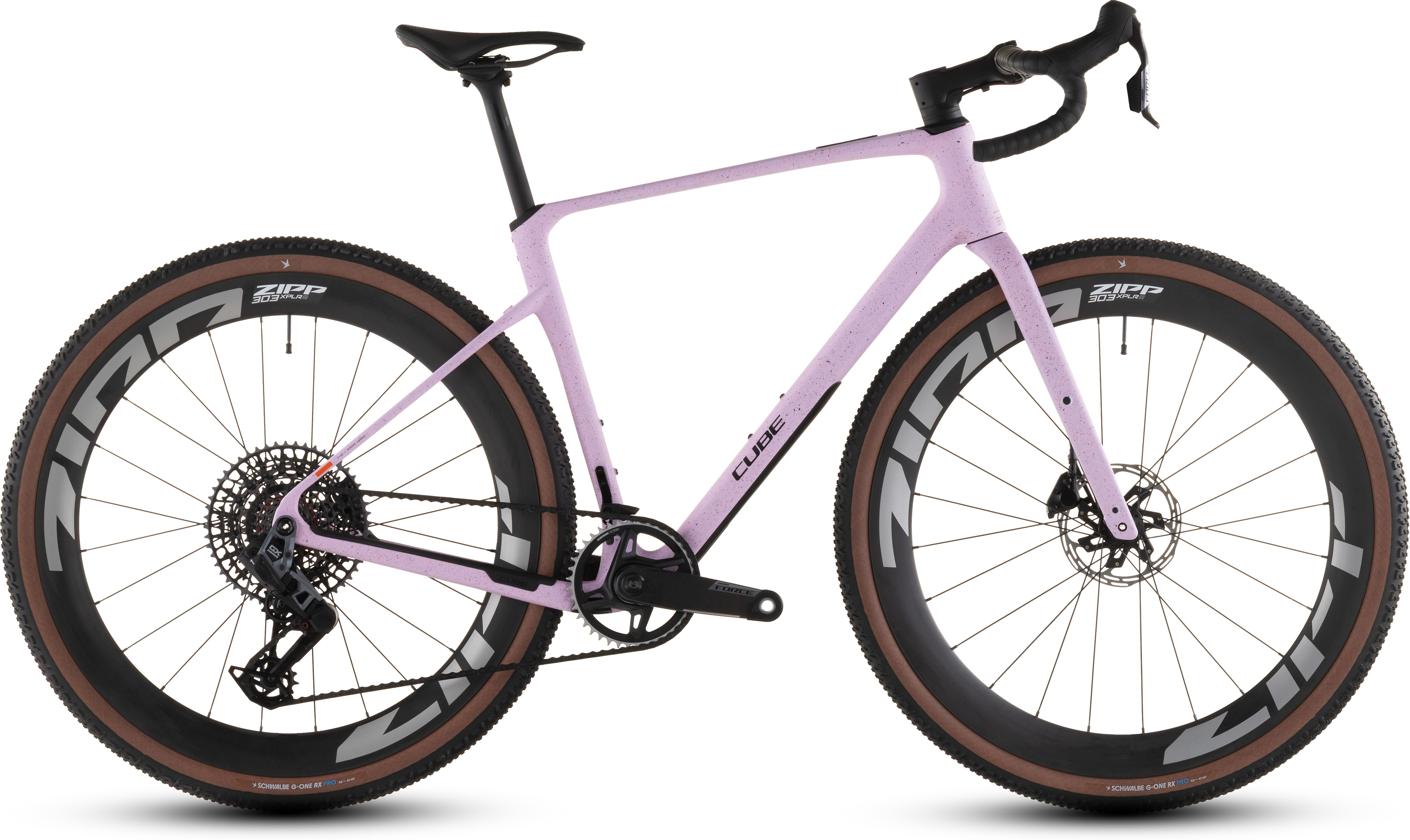 Biciclete Cursiere, Cyclocross si Gravel - BICICLETA CUBE NUROAD C:62 SLX RHODONITE ORANGE 2026 XS