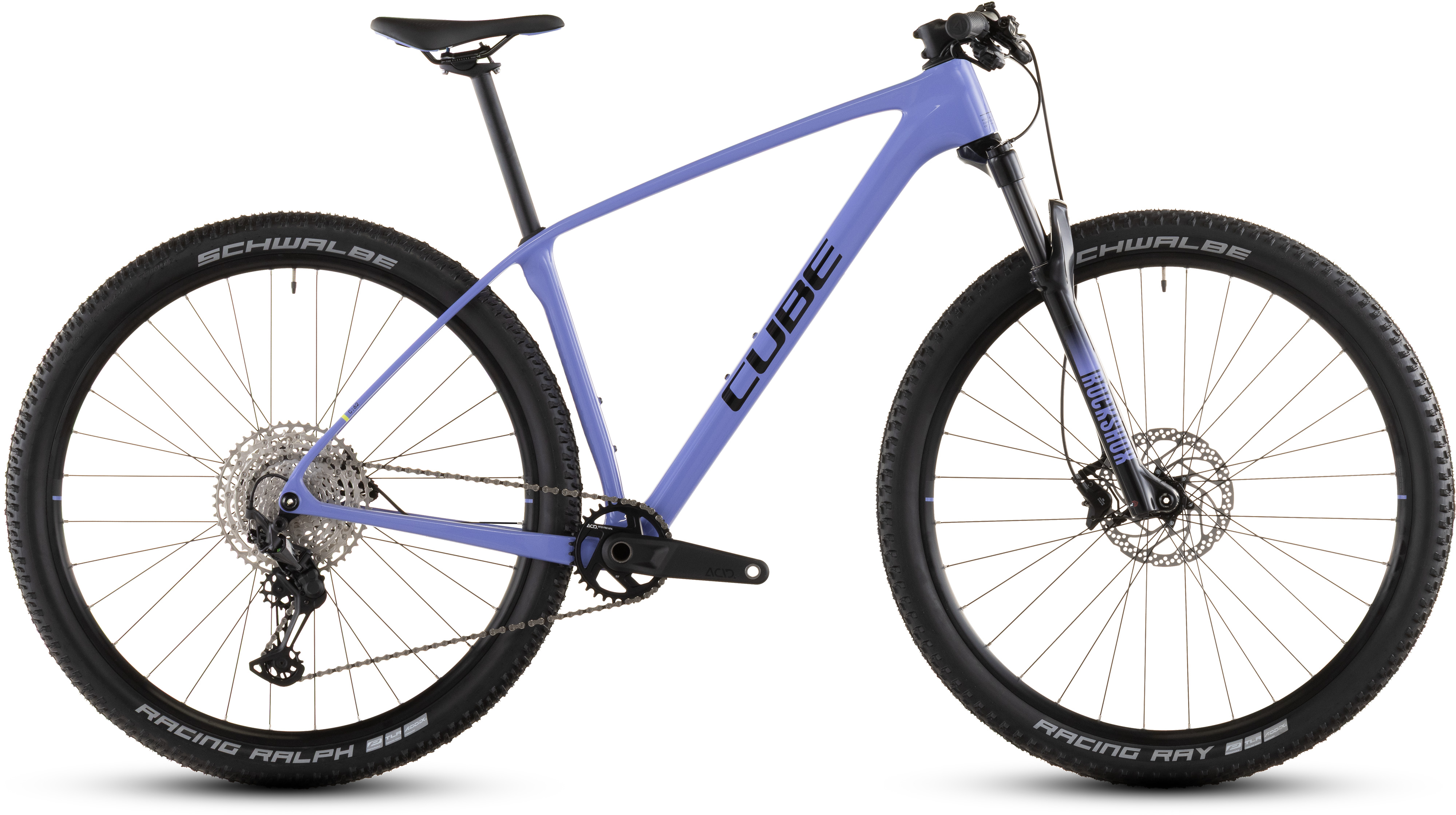 BICICLETA CUBE REACTION C:62 ONE LUCIDLILAC BLACK 2026 cadru XS (14") - roti 27.5 [0]