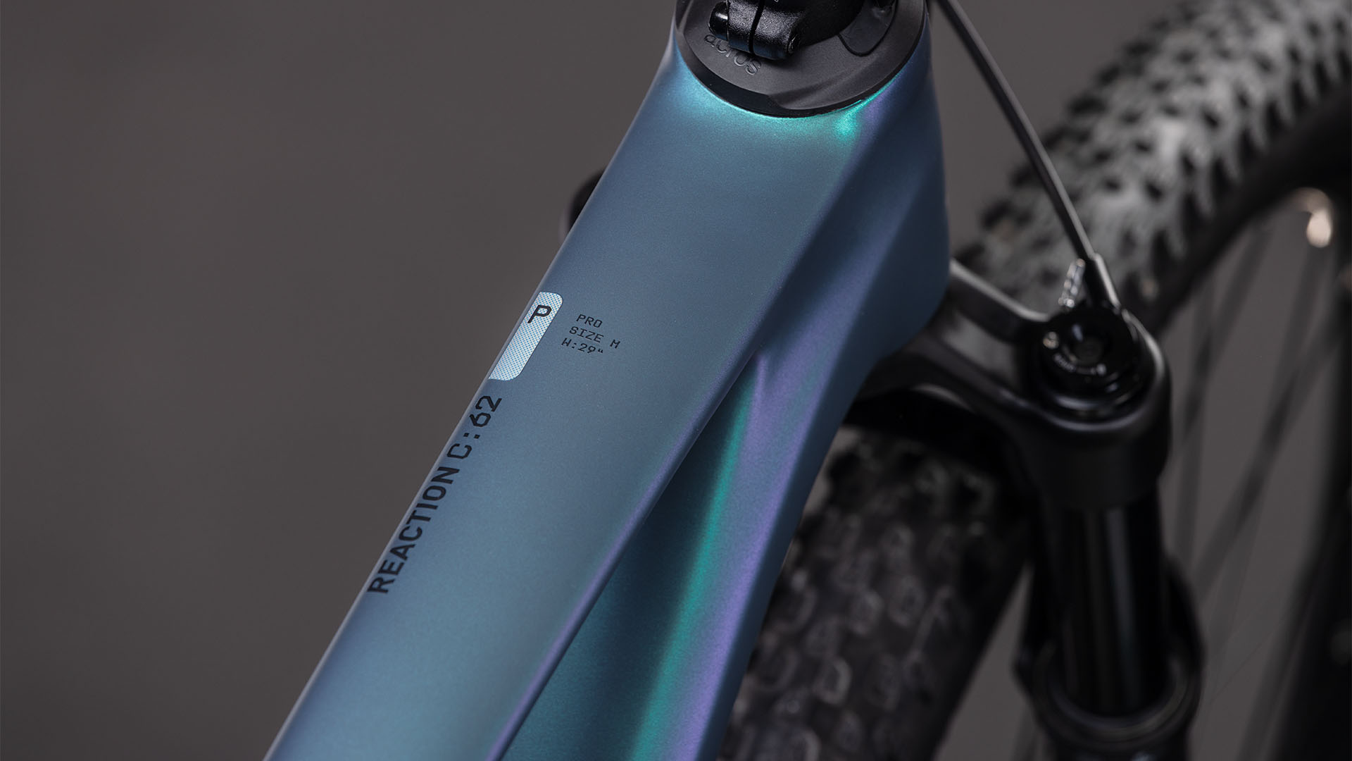 BICICLETA CUBE REACTION C:62 PRO POLARLIGHT BLACK 2026 S [1]