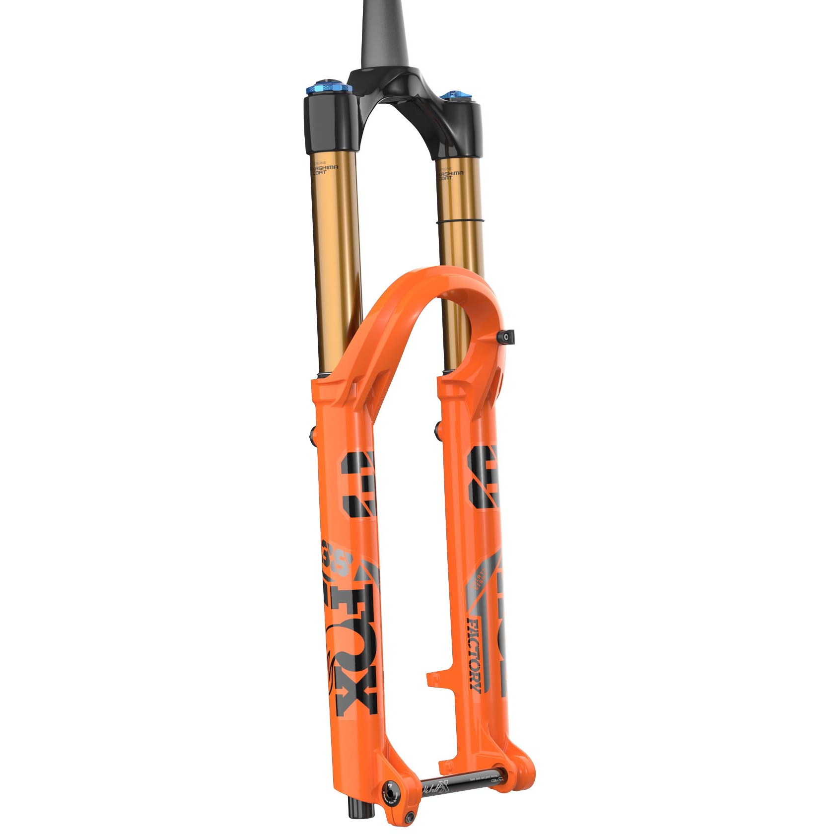 Piese biciclete - FURCA FOX 29 38 F-S GRIP X2 BLK ORANGE 180mm