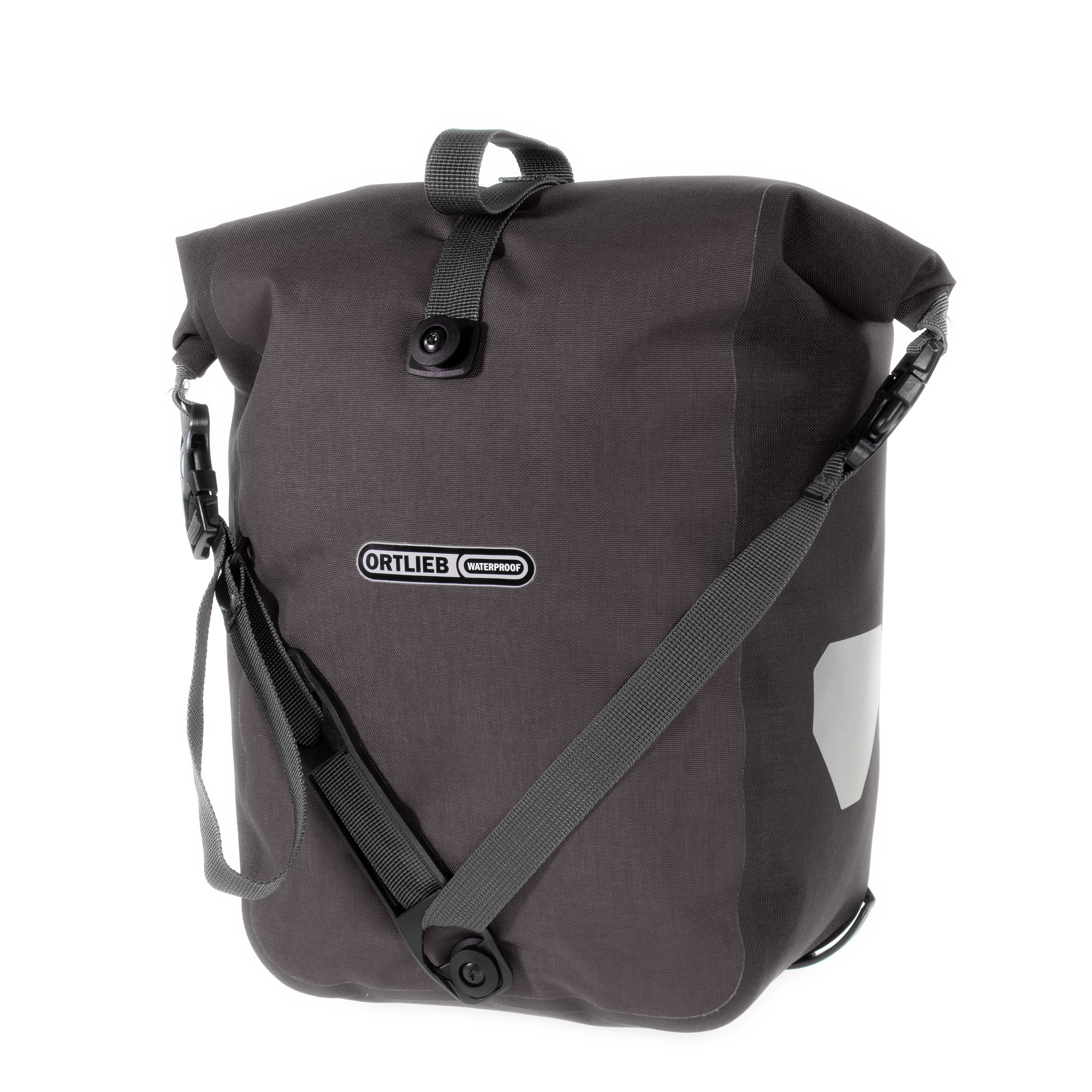 Ciclism - GEANTA FURCA ORTLIEB SPORT-ROLLER PLUS 14.5L Granite - black