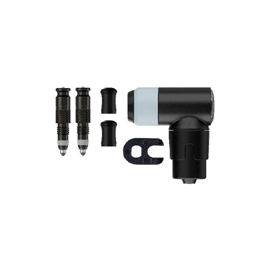 Ciclism - KIT CONVERSIE SCHWALBE CLIK Valve + Cap pompa