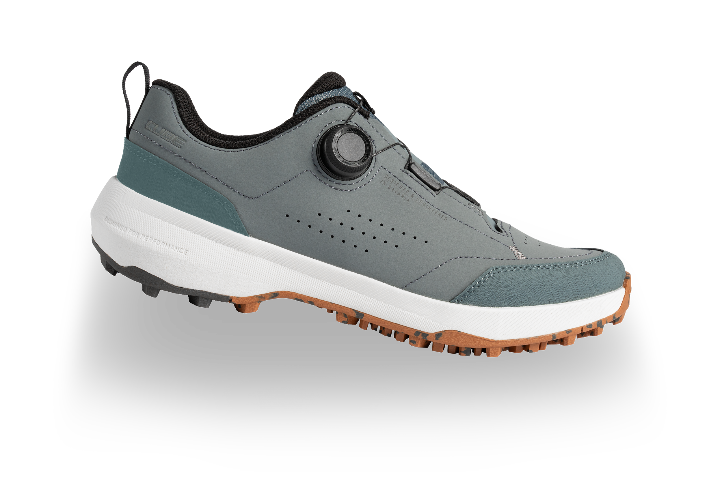 Ciclism - PANTOFI CICLISM CUBE LOXIA PRO BLUE/SAND 36