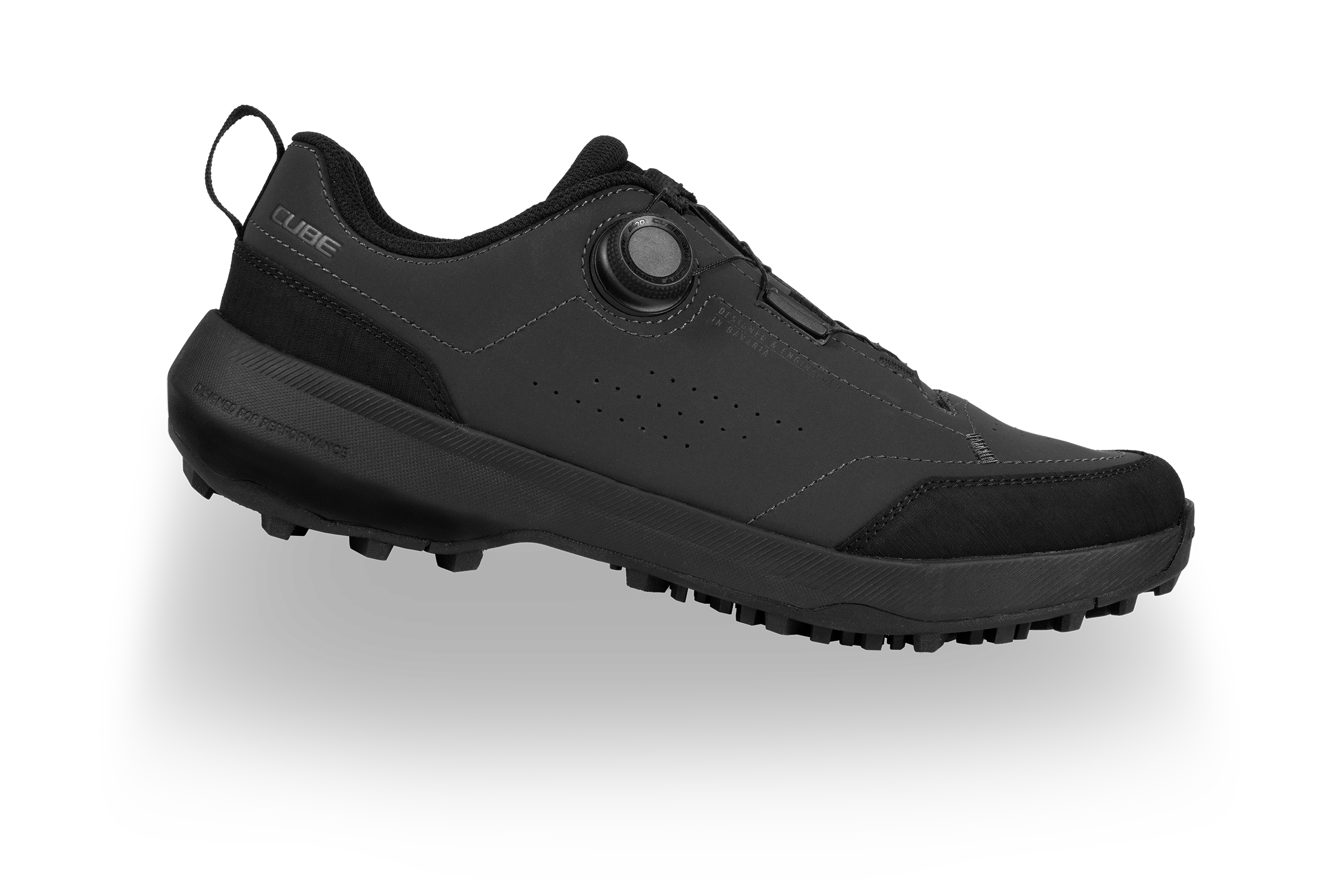 Ciclism - PANTOFI CICLISM CUBE OX PRO BLACK 48