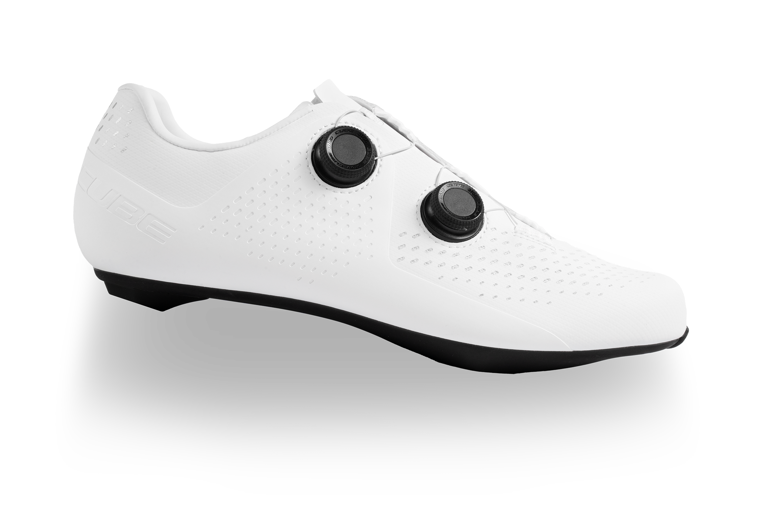 Ciclism - PANTOFI CICLISM CUBE SYDRIX PRO WHITE 37