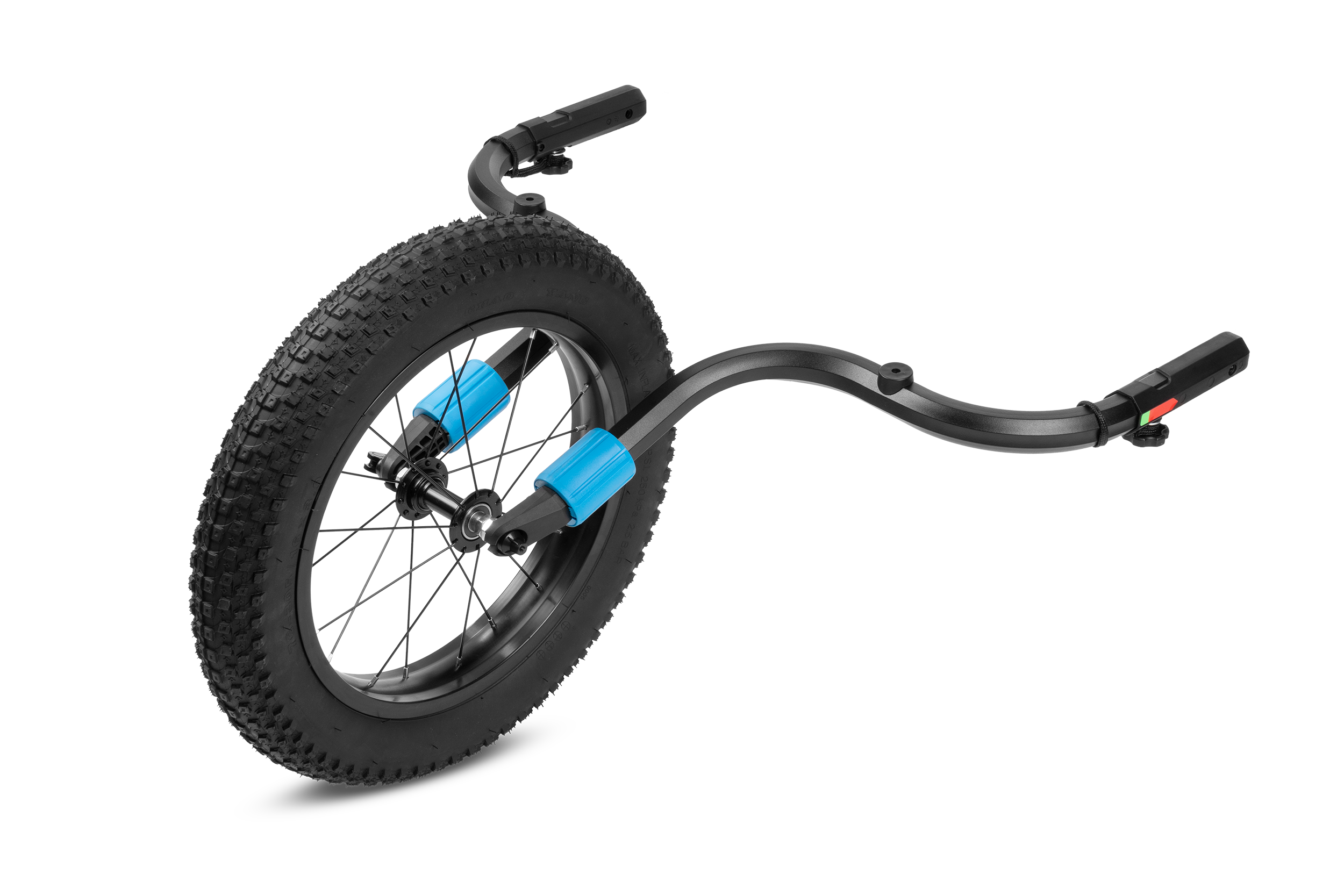 Ciclism - ROATA FATA CARUCIOR CUBE FAT JOGGER FOR KIDS TRAILER DOUBLE Kit