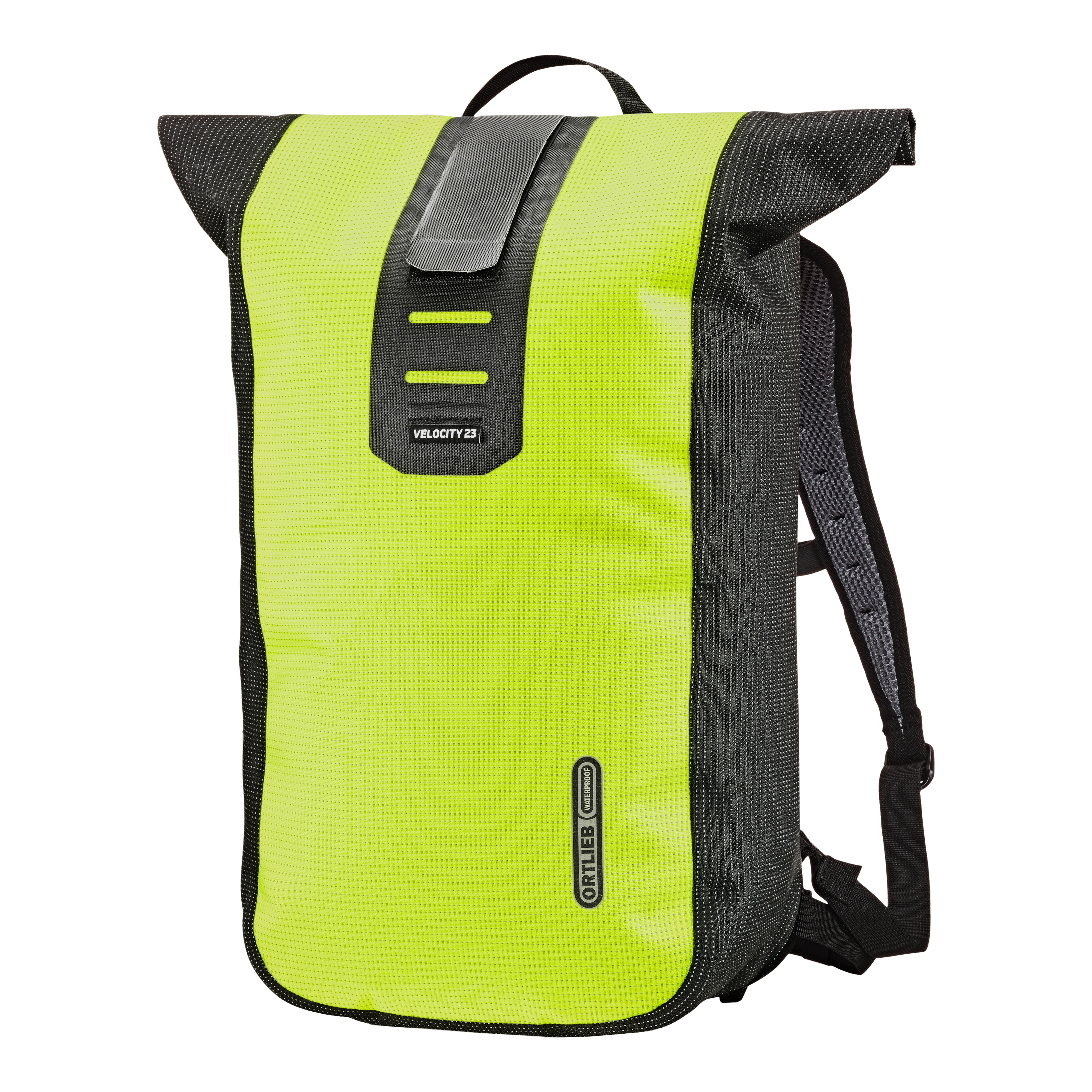 Ciclism - RUCSAC ORTLIEB VELOCITY HIGH-VIS 23L Neon Yellow/Black