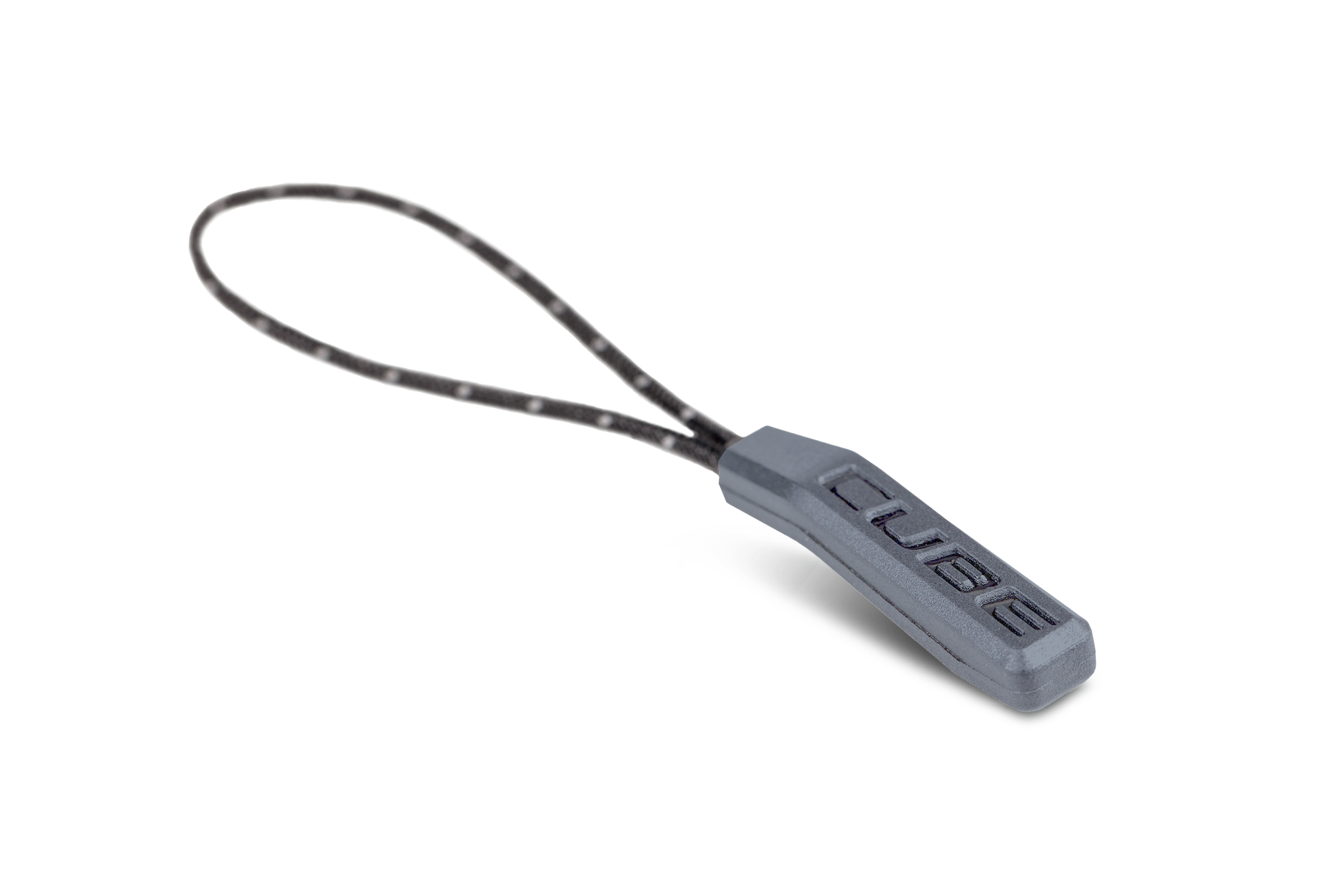 Ciclism - SNUR FERMOAR CUBE ZIPPER PULLER GREY Large