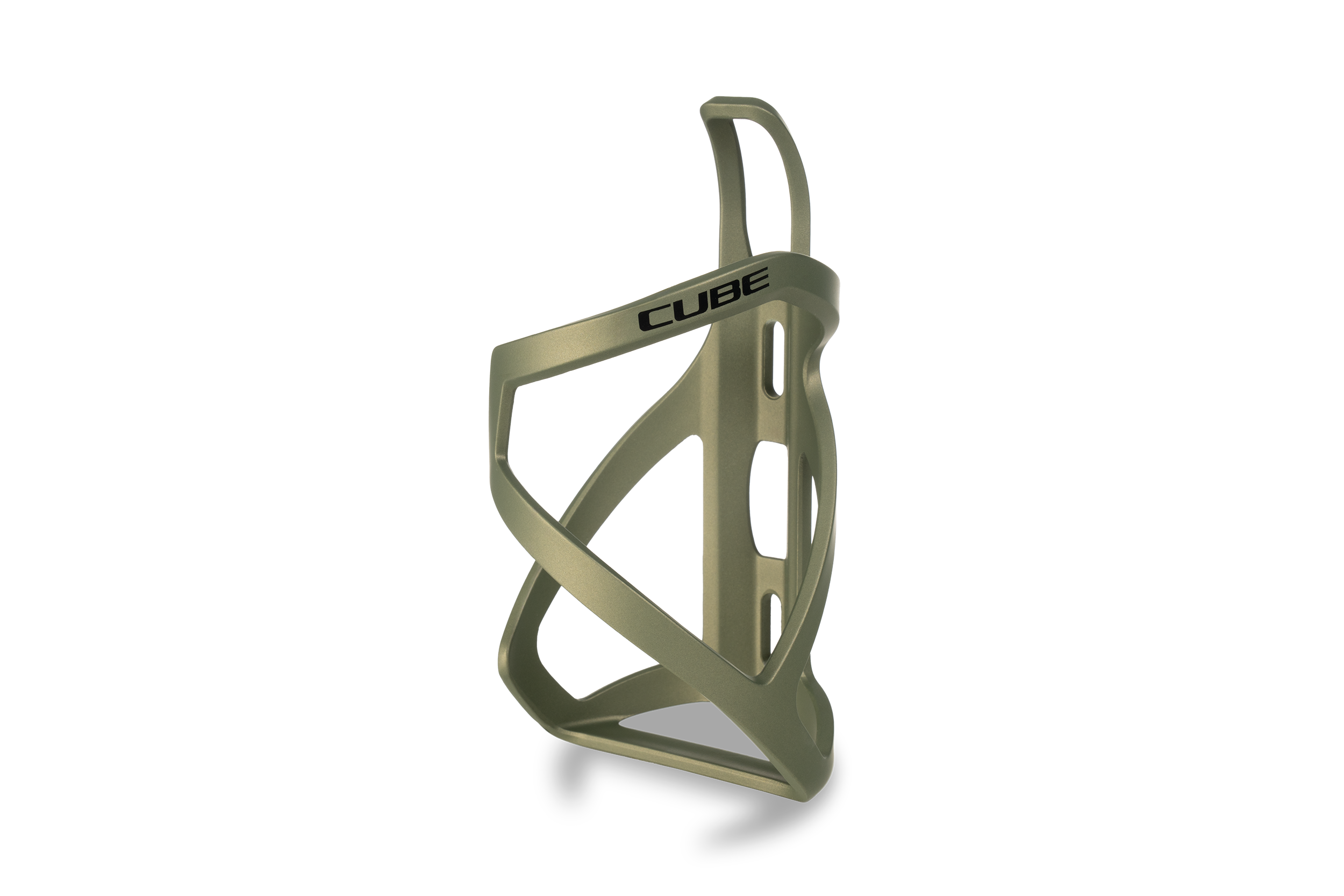 Ciclism - SUPORT BIDON CUBE BOTTLE CAGE HPP LEFT-HAND SIDECAGE Matt Reed Green Black