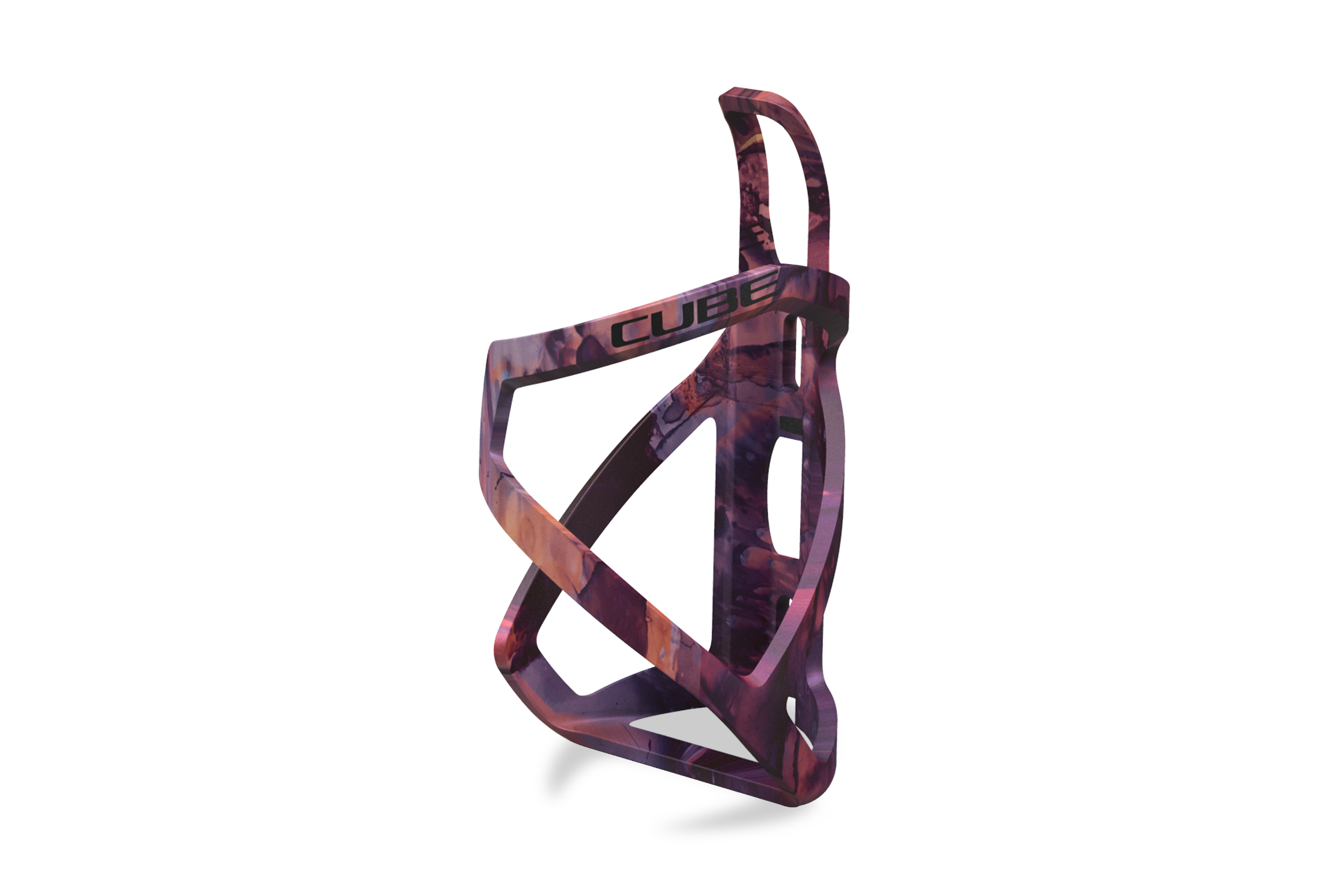 Ciclism - SUPORT BIDON CUBE BOTTLE CAGE HPP LEFT-HAND SIDECAGE Matt Shiftblush Art