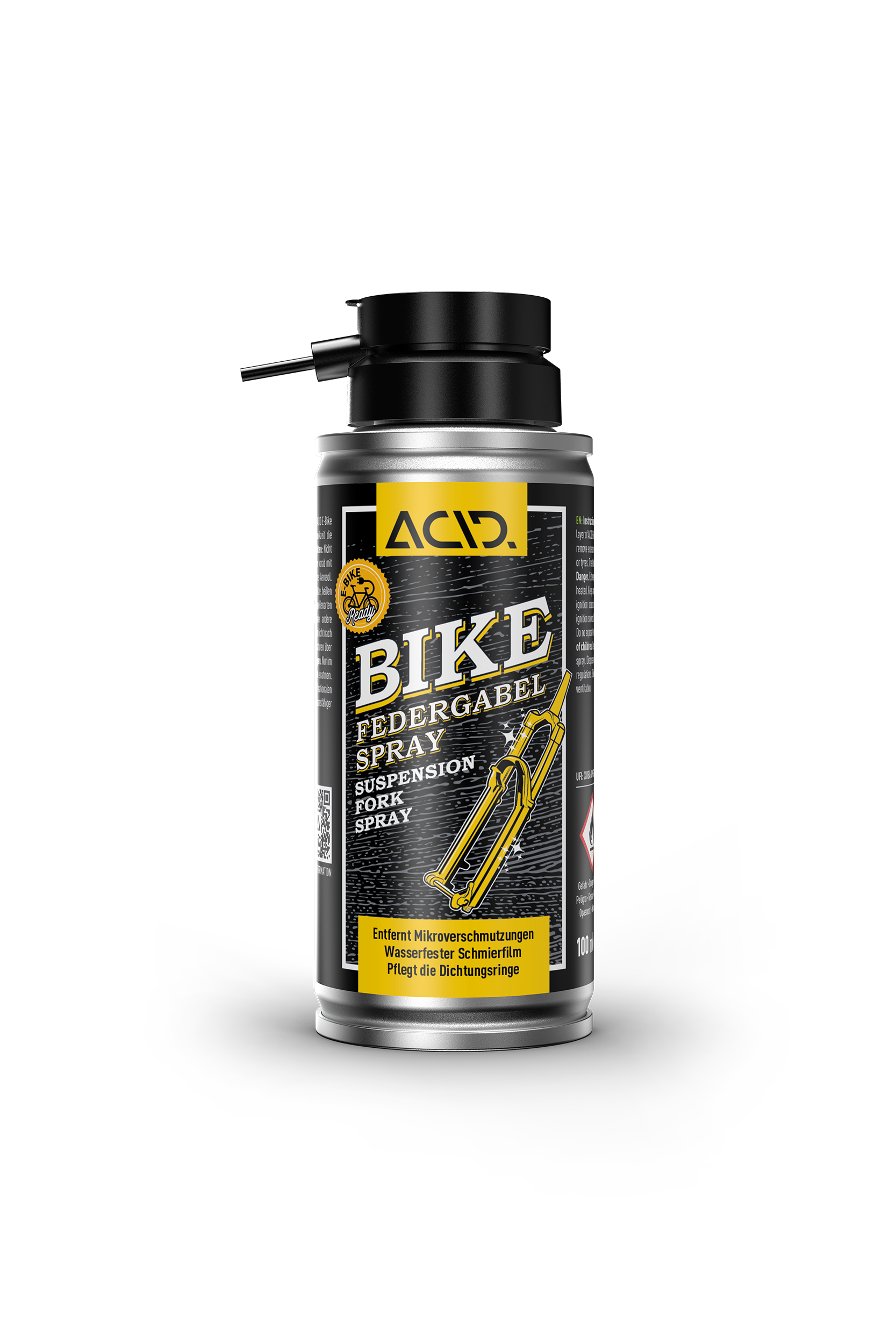 Ciclism - ULEI UNGERE FURCA ACID BIKE SUSPENSION SPRAY 100 ml
