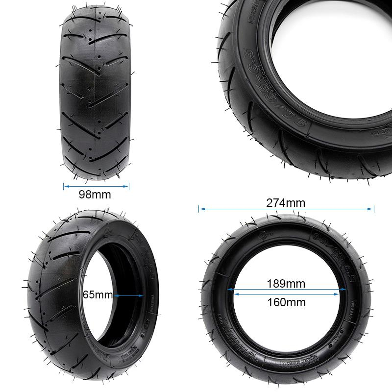 Cauciuc trotineta electrica  tubeless 90/65-6.5 [2]