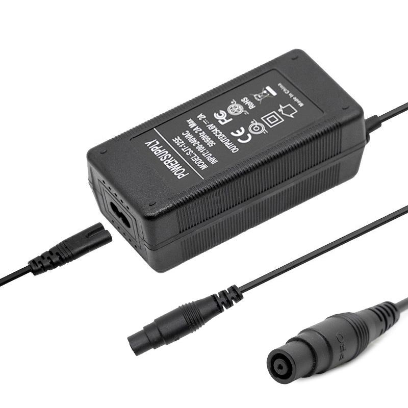 Incarcator trotineta electrica 48V, Output 54.6V/ 2A cu mufa compatibila Xiaomi MI 4 PRO MAX/ PLUS [3]
