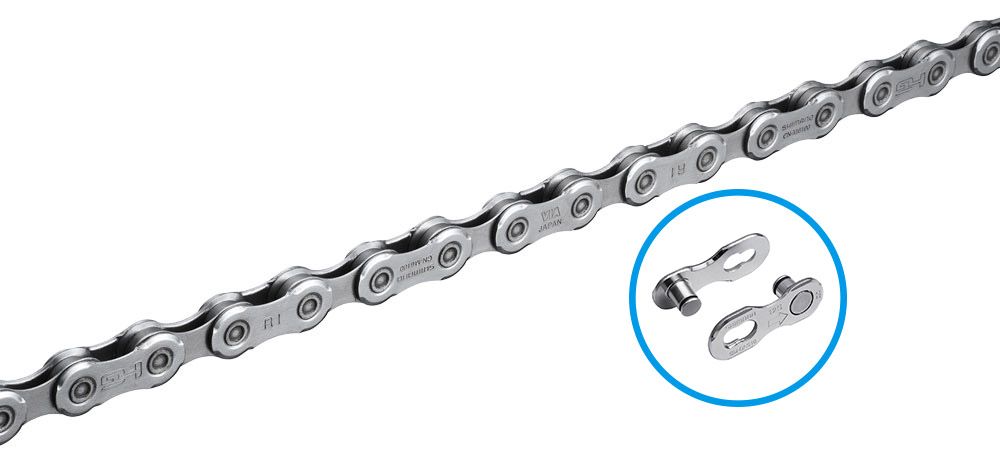 LANT BICICLETA SHIMANO CN-M6100, 126 ZALE, 12 VIT., INCL. QUICK LINK [1]