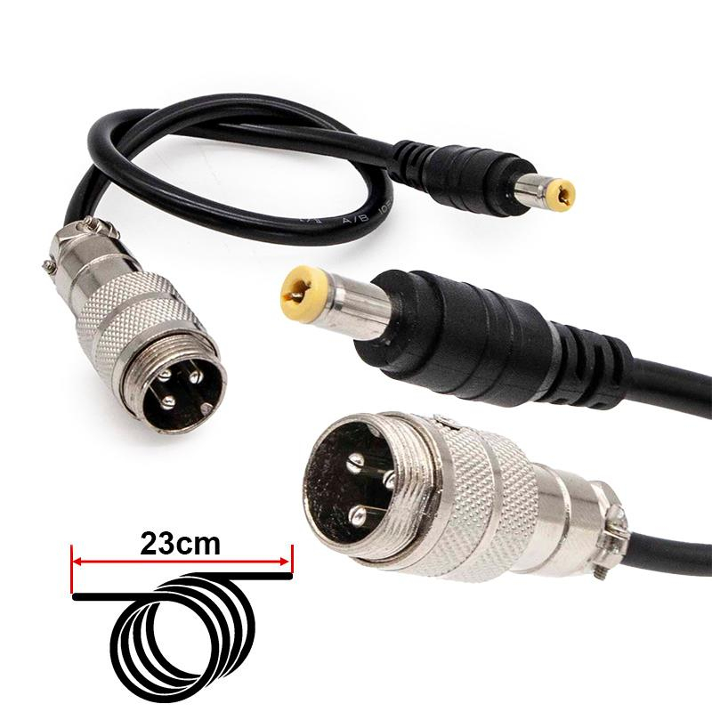 Adaptor GX16 la DC 5.5 × 2.1 [1]