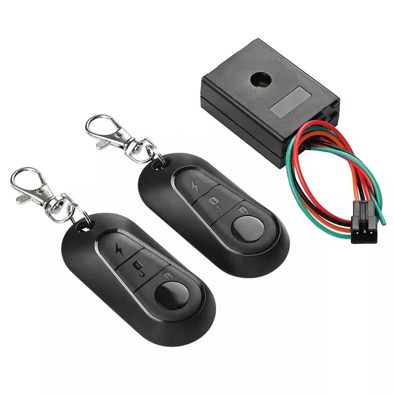 Alarma cu telecomanda pentru trotineta/bicicleta electrica 36/72V [4]