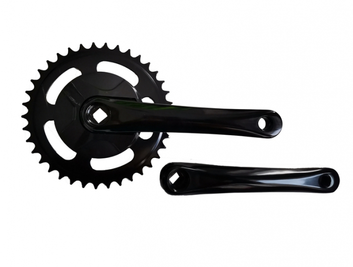 Angrenaj City  Metal  38T, 170mm, Negru [1]