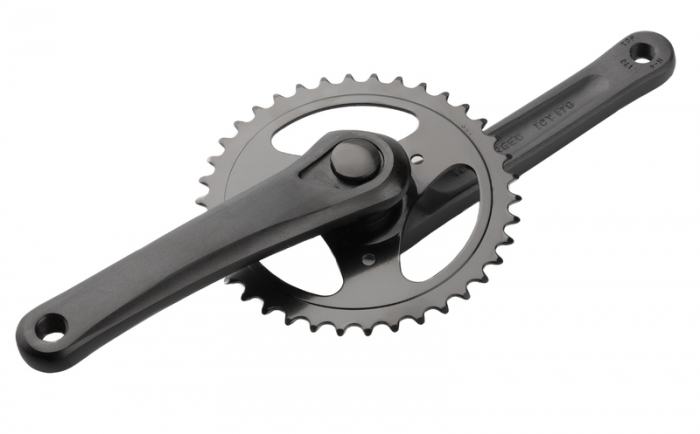 Angrenaj City SXT  38T, 170mm, Negru [1]
