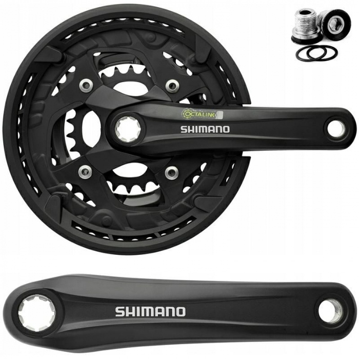 Angrenaj Pedalier SHIMANO Alivio 3 x 9V Octalink 22-32-44T  175 mm [1]
