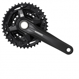 Angrenaj Pedalier SHIMANO  FC-MT210 3x9v  40-30-22 T 175 mm [1]