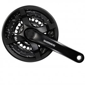 Angrenaj Pedalier  SHIMANO FC-TY501(28-38-48 T) 6/7/8 V-170 mm [1]