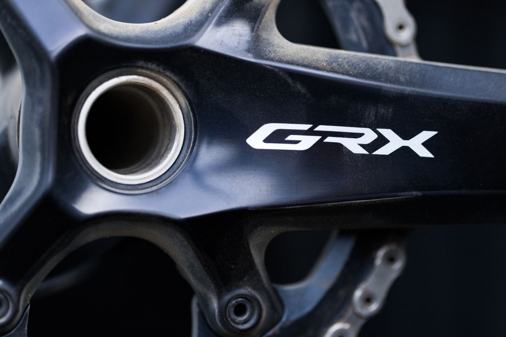 ANGRENAJ PEDALIER SHIMANO GRX FC-RX820-1, 12 VITEZE, FOAIE 40T, BRAT 175MM, HOLLOWTECH 2, FARA BB [11]