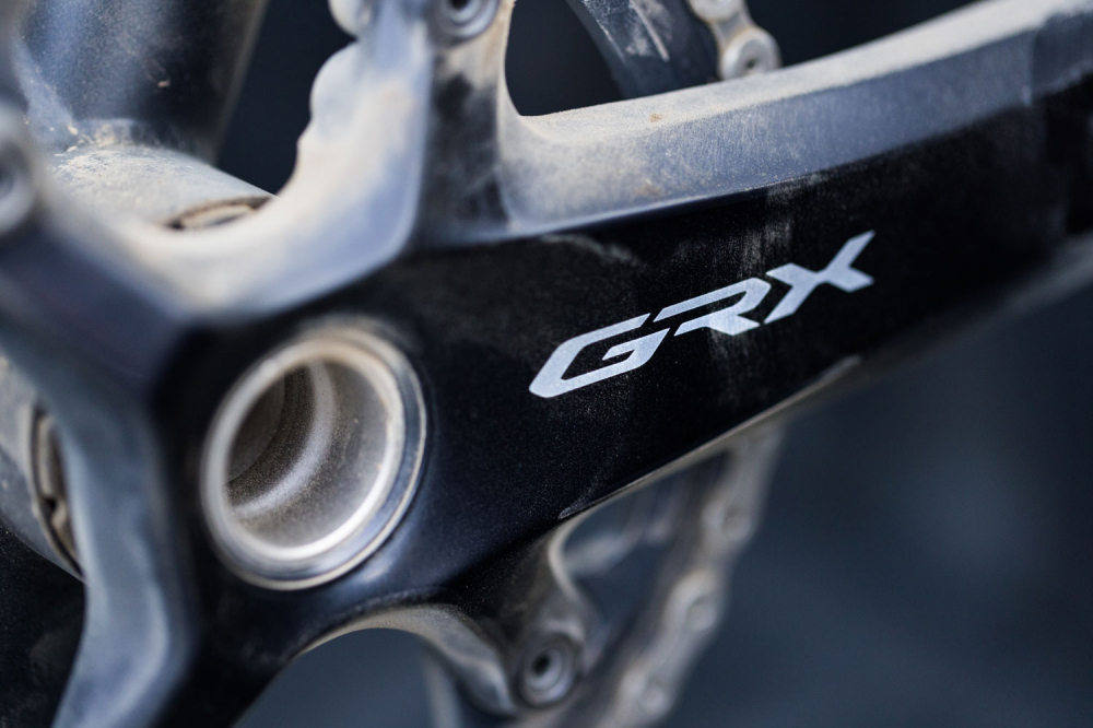ANGRENAJ PEDALIER SHIMANO GRX FC-RX820-1, 12 VITEZE, FOAIE 40T, BRAT 175MM, HOLLOWTECH 2, FARA BB [10]