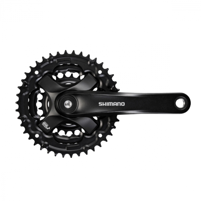 Angrenaj Pedalier Shimano Tourney FC-TY501 - Brat 175 Mm, Negru [1]
