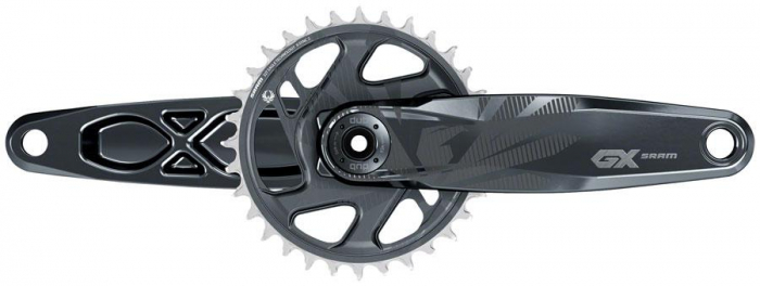 Angrenaj Pedalier Sram Gx Eagle DUB - CL 49 Mm, Brat 175 Mm, 12 Viteze, 32T, Gri [2]