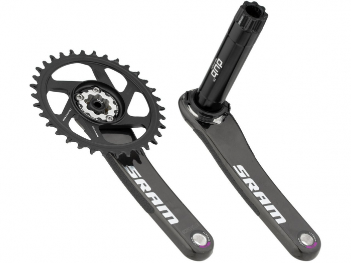 Angrenaj Pedalier Sram X01 All Downhill DUB83 - 1 x 10/11 Viteze, 34T, Negru [4]