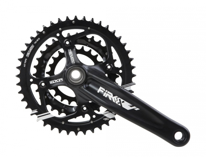 Angrenaj Pedalier Truvativ Fire-X C3.3-9V Trekking cu Gxp inclus, negru [1]