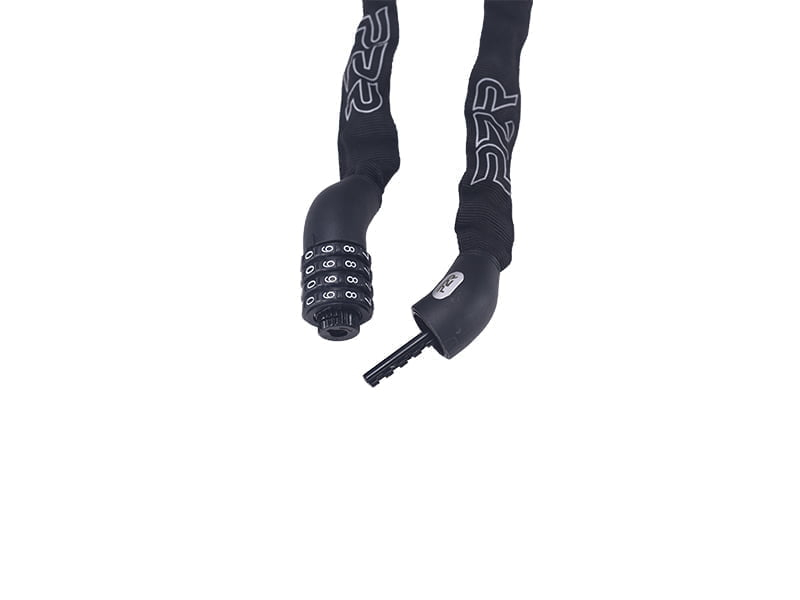 Antifurt Bicicleta lant cu cifru P2R AMBID 4x650 mm, Negru [3]